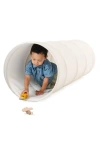 Gathre Kids'  Expandable Faux Leather Tunnel In Ivory