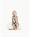 Gathre Square Mini Floor Cushion In Ivory