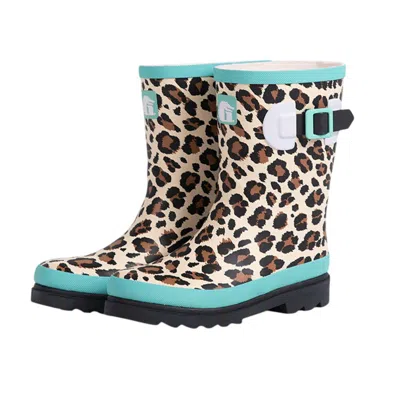 Gator Waders Little Kids'  Rain Outdoor Rubber Boots In Animal Print