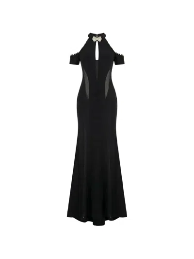 Gattinolli By Marwan Mermaid Gown Dress In Black