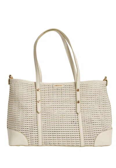 Gattinoni Bag Charlene L. Shopping In Bianco
