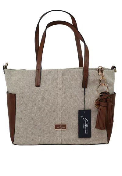 Gattinoni Bag Chelsea C. M. Shopping In Beige