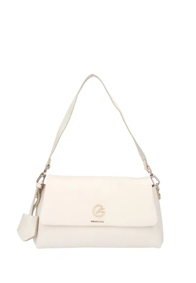 Gattinoni Bag Denise Flap Bag In Latte