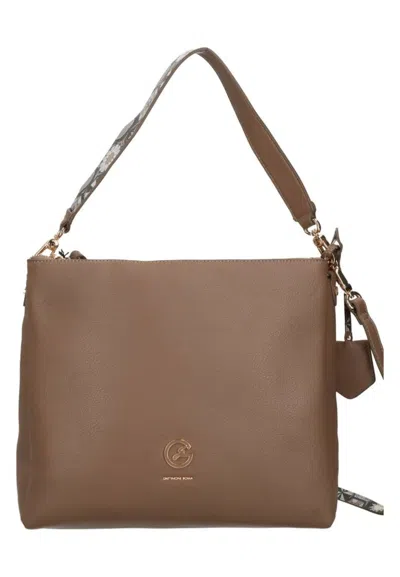 Gattinoni Bag Denise Soft L. Hobo In Brown