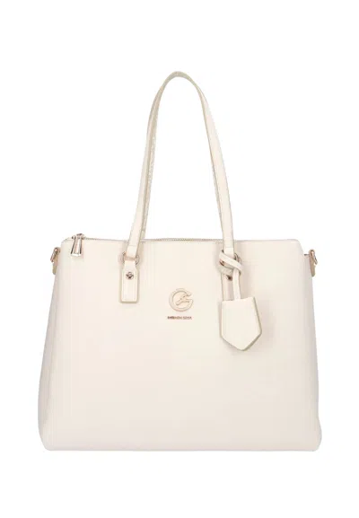 Gattinoni Bag Denise Soft L. Tote Bag In Latte