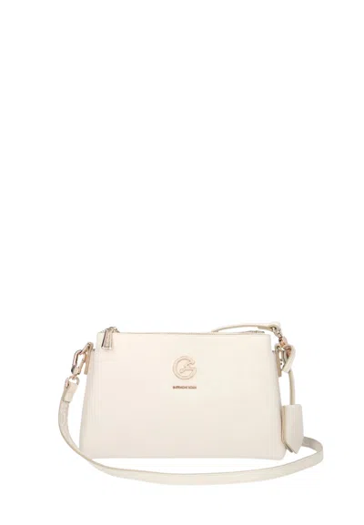 Gattinoni Bag Denise Soft M. Crossbody In Latte