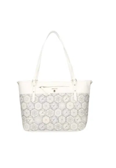 Gattinoni Bag Teod. Daily L. D. Handle In Bianco