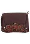 Gattinoni Bag Teodosia Flap/messenger Pvc In Burgundy
