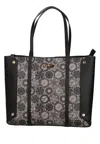 Gattinoni Bag Teodosia M. Shopping Pvc In Black