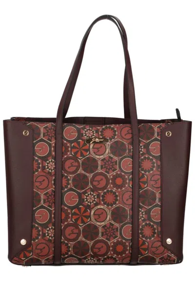 Gattinoni Bag Teodosia M. Shopping Pvc In Burgundy
