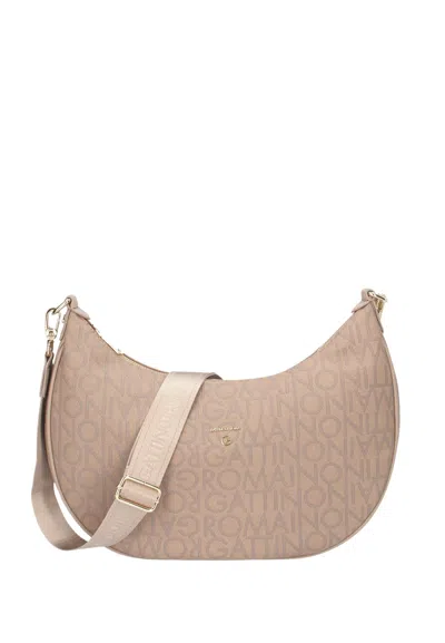 Gattinoni Charlie M. Hobo Bag In Beige
