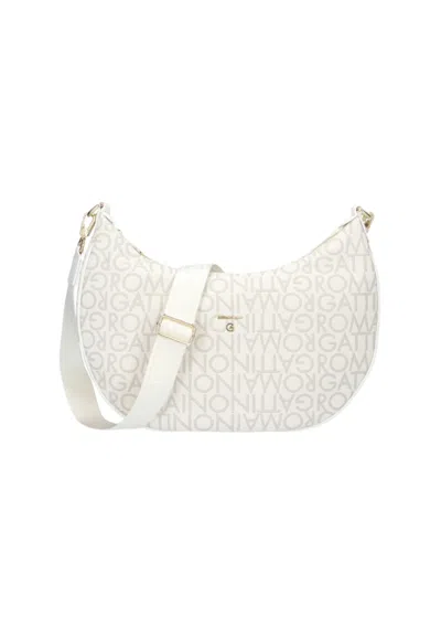 Gattinoni Charlie M. Hobo Bag In Bianco