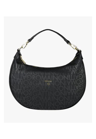 Gattinoni Charlie M. Hobo Bag In Nero
