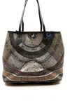 Gattinoni Planetarium Bag L Shopping Pvc In Multi