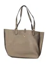 Gattinoni Plan.s Bag D.handle Reversible Pu/pvc In Bronzo