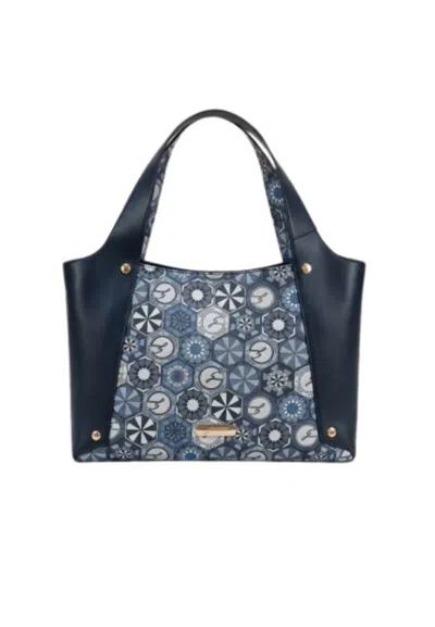 Gattinoni Teodosia Bag L. Double Handle In Blu