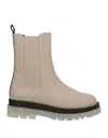 Gattinoni Ankle Boots In Beige