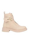 Gattinoni Woman Ankle Boots Blush Size 11 Textile Fibers In Pink