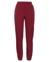 Gattinoni Woman Pants Burgundy Size 4 Polyester, Elastane In Red