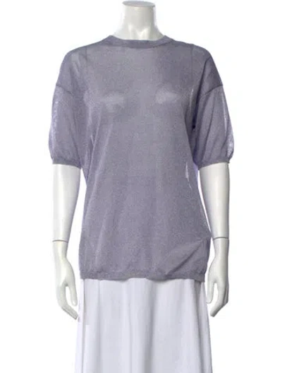 Pre-owned Gauchère Crew Neck Sweater W/ Tags In Purple