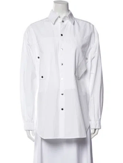 Pre-owned Gauchère Denim Jacket In White