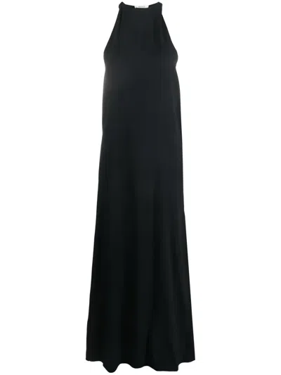 GAUCHÈRE DRAPED-DETAIL SLEEVELESS MAXI DRESS