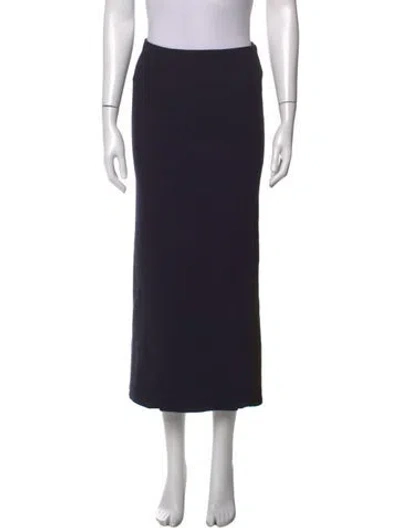 Pre-owned Gauchère Long Skirt In Blue