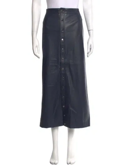 Pre-owned Gauchère Long Skirt In Blue