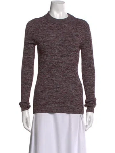 Pre-owned Gauchère Merino Wool Crew Neck Sweater In Multi