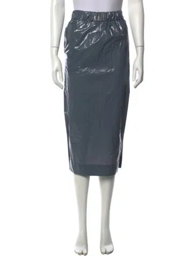 Pre-owned Gauchère Midi Length Skirt W/ Tags In Blue