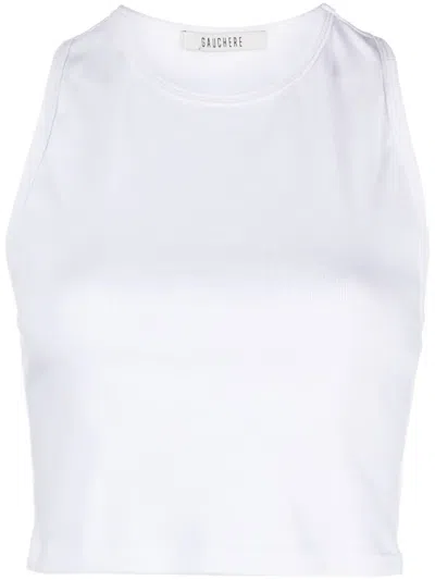 GAUCHÈRE RACERBACK CROP TOP