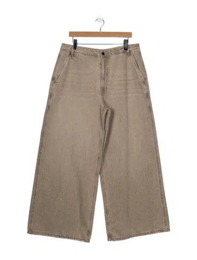 Pre-owned Gauchère Relaxed Fit Jeans In Neutrals