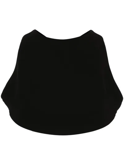 GAUCHÈRE SLEEVELESS CROP TOP