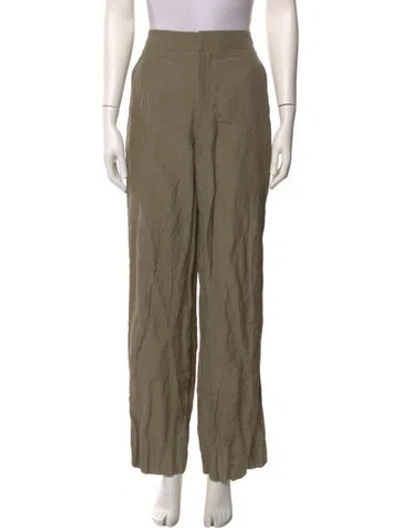 Pre-owned Gauchère Straight Leg Pants In Neutral