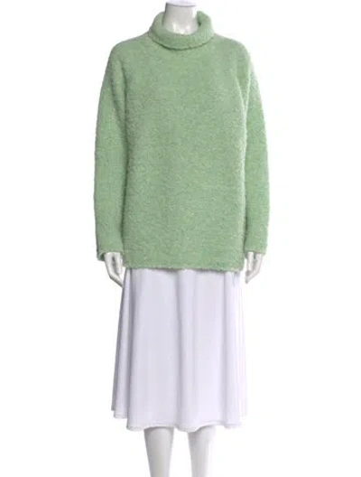 Pre-owned Gauchère Turtleneck Sweater In Green