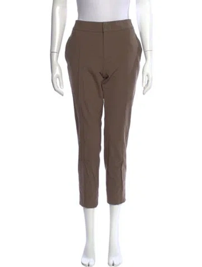 Pre-owned Gauchère Virgin Wool Straight Leg Pants In Brown