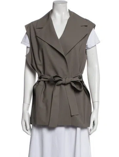 Pre-owned Gauchère Virgin Wool Vest In Grey