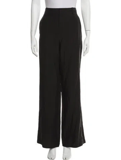 Pre-owned Gauchère Wide Leg Pants In Black