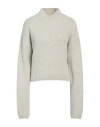 Gauchère Gauchere Woman Sweater Light Grey Size 8 Virgin Wool, Alpaca Wool, Polyamide