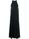 Gauchère Open-back Ribbed Stretch-cotton Maxi Dress