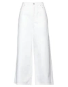 Gauchère Gauchere Woman Jeans White Size 8 Cotton In White