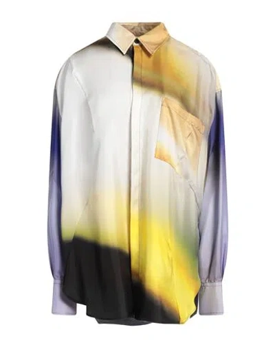 Gauchère Gauchere Woman Shirt Mustard Size 2 Silk In Multi