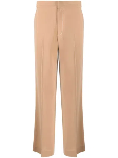 Gauchère Halbhohe Straight-leg-hose In Neutrals