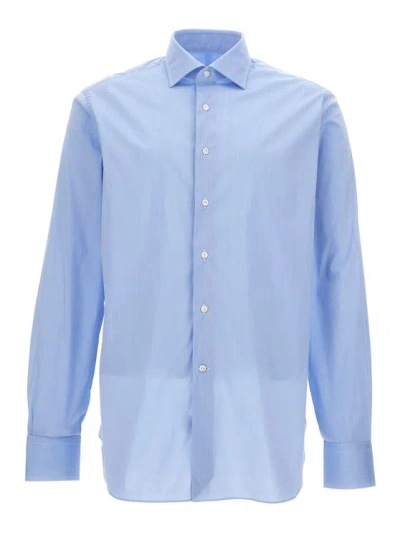 Gaudenzi Slim Fit Shirt In Blue