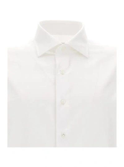 Gaudenzi Slim Fit Shirt In White