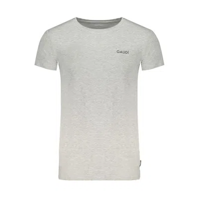 Gaudì Gray Cotton T-shirt