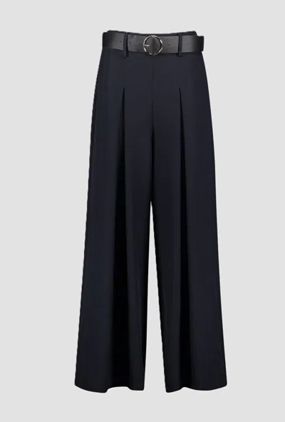Gaudì Dark Blue Woman Palace Trousers