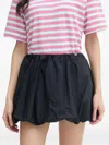 Gaudì Elasticated Bubble-hem Skirt In Black