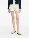 Gaudì Flap-pocket Button Shorts In Neutral
