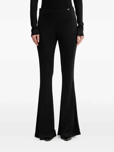 Gaudì Flared Trousers In Black
